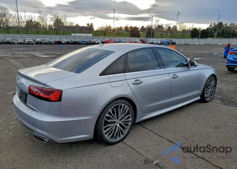 2016 Audi A6 Premium Plus from USA, damaged, VIN WAUGFAFC0GN017797